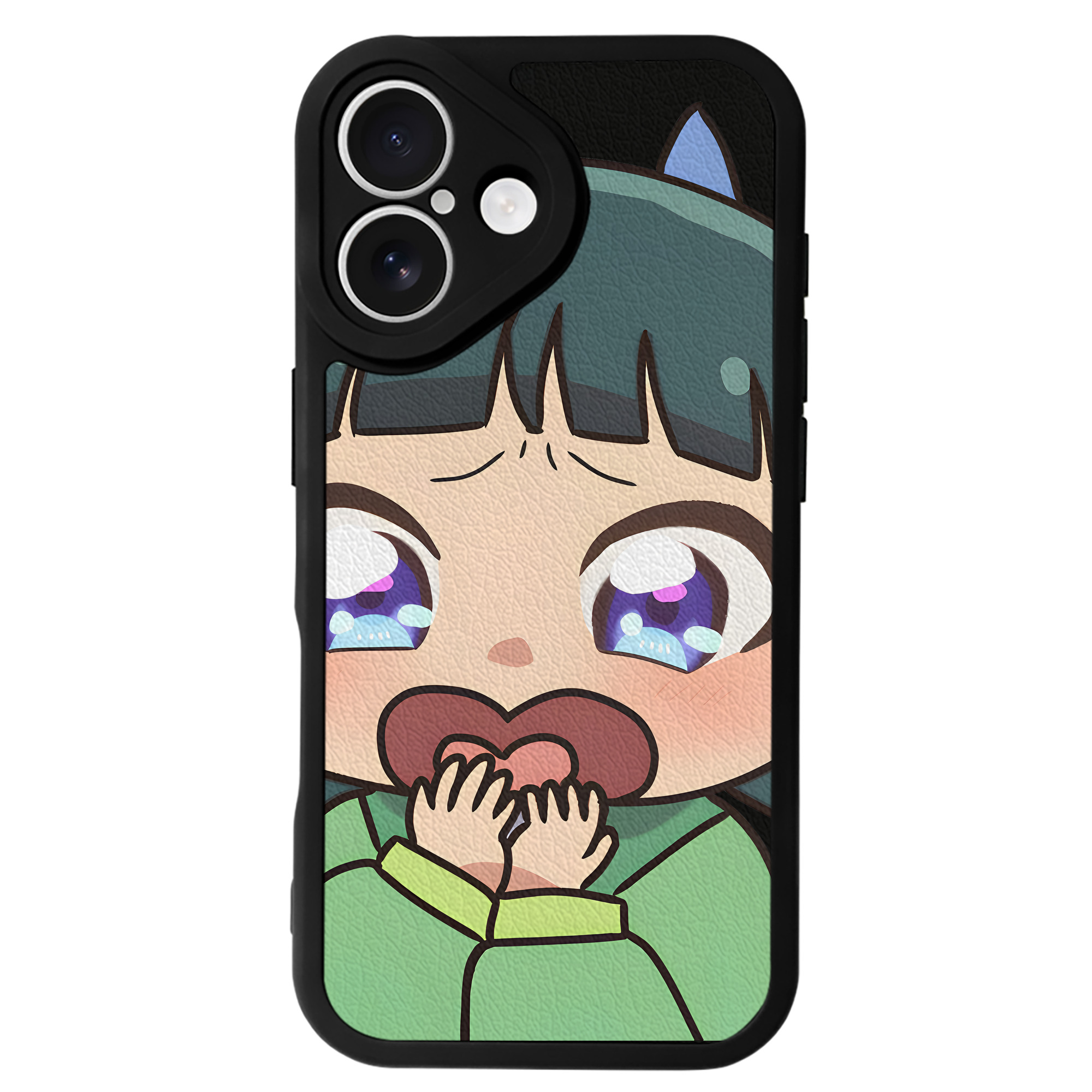 （画像用） 薬屋のひとりごと The Apothecary Diaries 【iPhone 16シリーズ対応】シリコンスマホケース（レザー調） 材質：シリコン